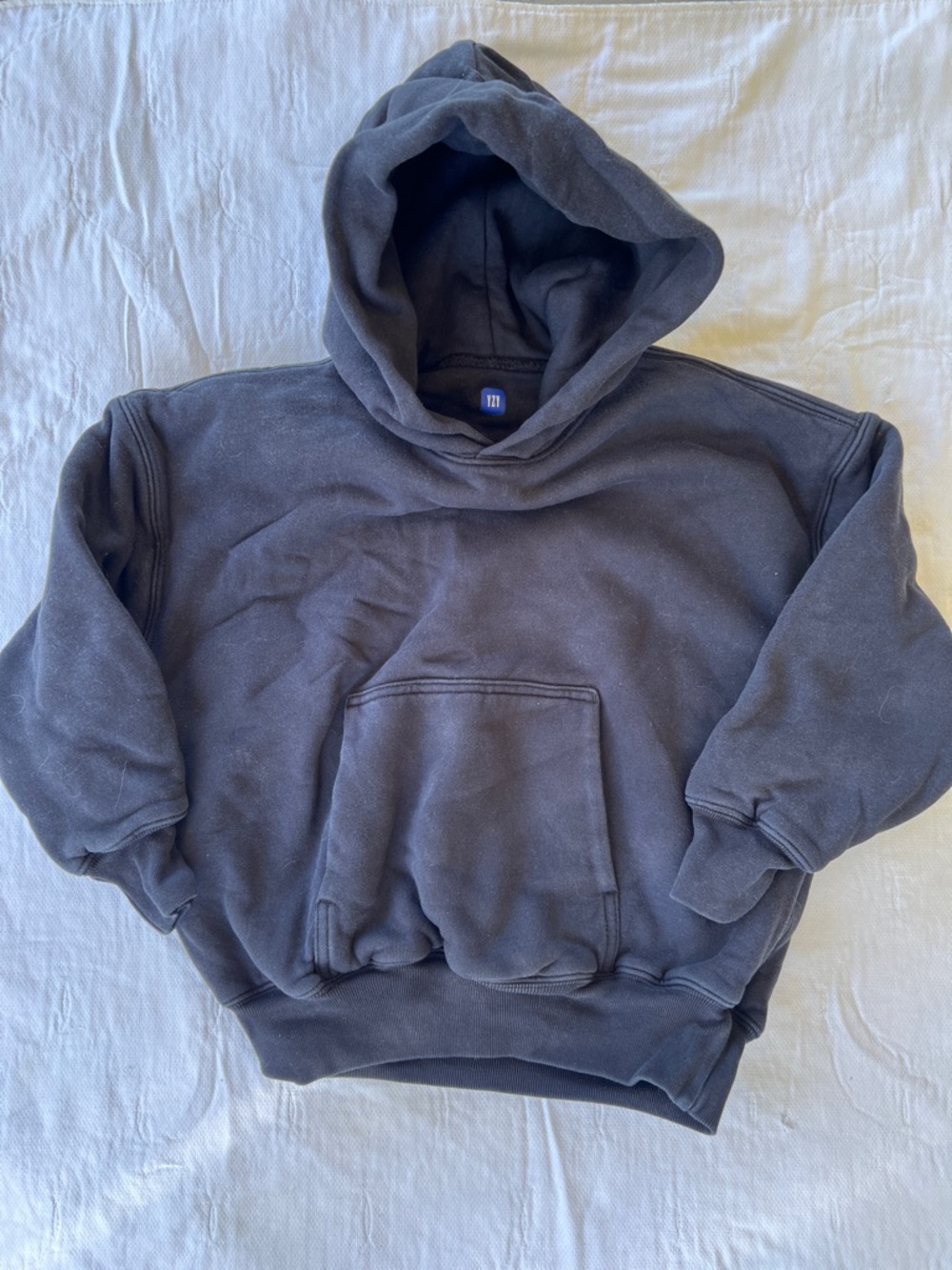 YZY for GAP Boys Hooded Pullover Sweatshirt - Black